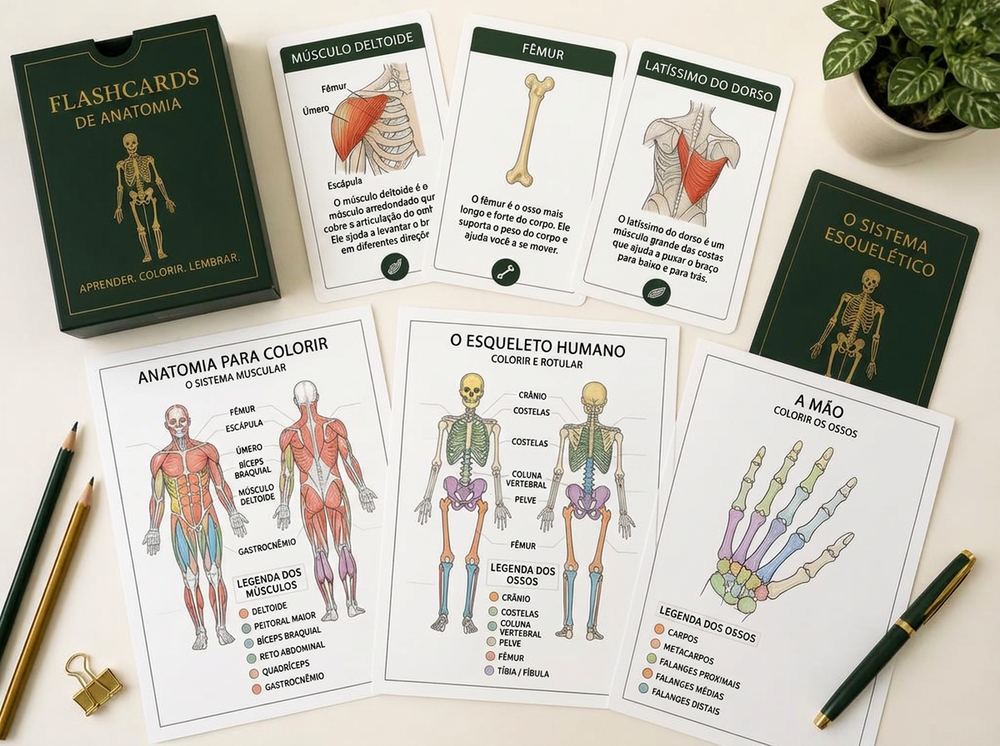 Anatomia para Colorir
